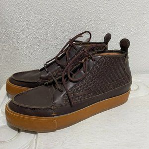 Nike Aina Chukka Woven Leather High Tops Sneakers